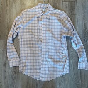 Brooks Brothers Men's Light Pink & Blue Regent Shirt